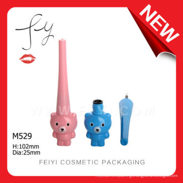 Cute Teddy bear Plastic Eyeliner Tube